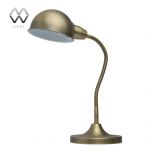 631031101 MW-Light Настольная лампа Ракурс, 1 лампа, пластик, бронза