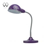 631031301 MW-Light Настольная лампа Ракурс, 1 лампа, фиолетовый, серый