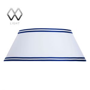 653020402 MW-Light Бра Марино, 2 лампы, хром, белый, синий