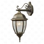 804020201 MW-Light Уличный настенный светильник Fabur, 1 лампа, позолота старинная, стекло 