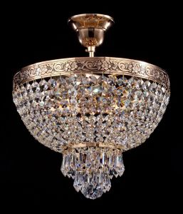 A890-PT30-G Maytoni Люстра потолочная хрустальная Diamant, 4 лампы, золото