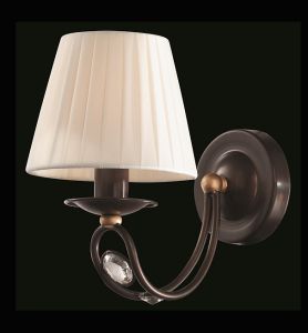 ARM348-01-R Maytoni Бра Elegant, 1 лампа, коричневый, молочный
