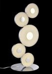 MOD388-55-N Maytoni Настольная лампа светодиодная Coral, 5 плафонов, хром, белый