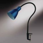1998/1T Odeon Light Настольная лампа Costa, 1 лампа, чёрный, синий