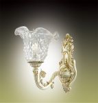 2885/1W Odeon Light Бра Tenera, 1 лампа, кремовый с золотом, прозрачный