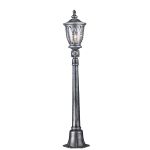 S103-119-51-B Maytoni Наземный уличный светильник Augusta, 1 лампа, черный, серебро