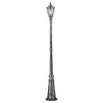 S103-210-61-B Maytoni Наземный уличный светильник Augusta, 1 лампа, черный, серебро