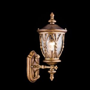 S103-47-01-R Maytoni Настенный уличный светильник Augusta, 1 лампа, золотой античный, черный