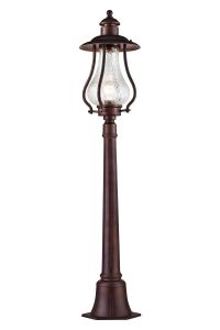 S104-119-51-R Maytoni Наземный уличный светильник Rambla, 1 лампа, прозрачный, коричневый