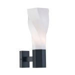 S106-24-01-B Maytoni Настенный уличный светильник Orchard Road, 1 лампа, белый, черный