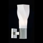 S106-24-01-N Maytoni Настенный уличный светильник Orchard Road, 1 лампа, белый, никель