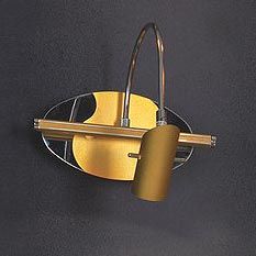 LSQ-0401-01 LUSSOLE Подсветка для картин из серии Luino, 1 лампа, золотой металлик, хром