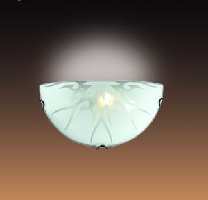 050-Sonex Светильник настенный Nori, 1 лампа, хром, белый с прозрачным