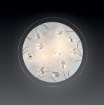 1233-Sonex Светильник настенно-потолочный Vesa, 1 лампа, белый