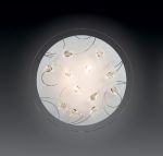 2233-Sonex Светильник настенно-потолочный Vesa, 2 лампы, белый