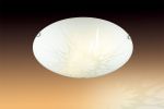 250-Sonex Светильник настенно-потолочный Nori, 2 лампы, хром, белый с прозрачным