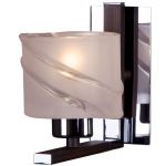 262-101-01 Velante Бра, 1 лампа, бесцветное матовое стекло