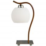 269-504-01 Velante Настольная лампа Briata, 1 лампа, бронзовый, светло-коричневый