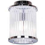 310-107-01 Velante Светильник потолочный из серии Aqua, 1 лампа, прозрачный, хром 