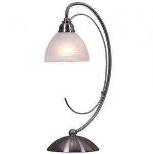353-204-01 Velante Настольная лампа из серии Classic Brass, 1 лампа, никель