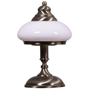 356-504-01 Velante Настольная лампа из серии OBarko, 1 лампа, бронза 