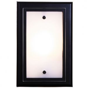 605-721-01 Velante Настенный светильник, 1 лампа, хром, темно коричневый