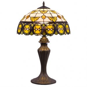 811-804-01 SVETRESURS Настольная лампа ручной работы в стиле Tiffany, серия Autumn