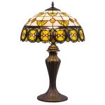 811-804-01 Velante Настольная лампа ручной работы в стиле Tiffany