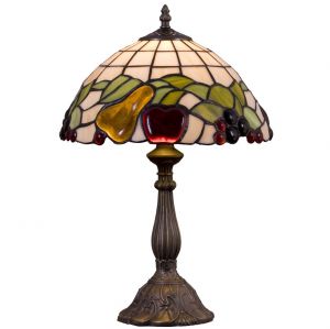 850-804-01 SVETRESURS Настольная лампа в стиле Tiffany, серия Fruit 