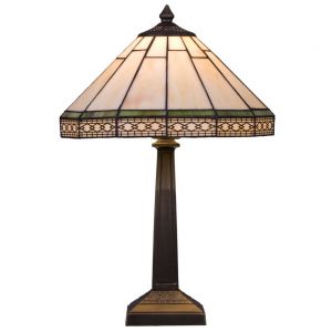 857-804-01 SVETRESURS Настольная лампа ручной работы в стиле Tiffany