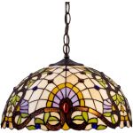 898-806-02 Velante Люстра в стиле Tiffany, 2 лампы, разноцветный 