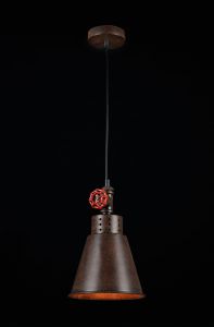 T020-01-R Maytoni Подвес Valve, 1 плафон, коричневый с красным
