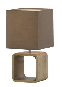 A1010LT-1BR Arte Lamp Настольная лампа из серии Woods, 1 плафон, ткань