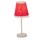 92914/01 Brilliant Настольная лампа детская Joyce, 1 плафон, белый, красный 