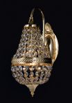 1227-1W Favourite Бра Romance, 1 лампа, золото, хрусталь 