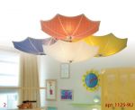 1125-9U Favourite Люстра потолочная Umbrella, 9 ламп, хром, желтый, белый, красный, синий