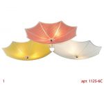 1125-6C Favourite Люстра потолочная Umbrella, 6 ламп, хром, желтый, белый, красный