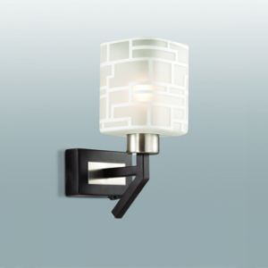 2615/1W Odeon Light Бра CAMPUS, 1 лампа, венге, никель