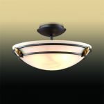 2664/3C Odeon Light Потолочная люстра Osorno, коричневый, золото, матовый, 3 лампы