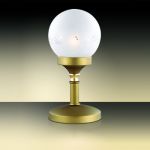 2626/1T Odeon Light Настольная лампа Dakia, 1 лампа, бронза, матовый, золото 