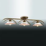 2647/3C Odeon Light Светильник потолочный CAMILI, 3 лампы, керамика, белый 