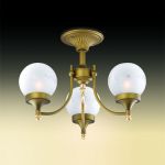 2626/3C Odeon Light Люстра потолочная Dakia, 3 лампы, бронза, матовый, золото 