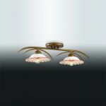 2647/2C Odeon Light Светильник потолочный CAMILI, 2 лампы, керамика, белый