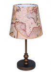 1122-1T Favourite Настольная лампа Mappa, 1 лампа, коричневый, бежевый