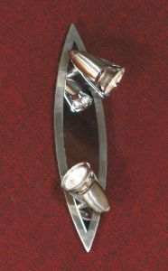 LSL-0611-02 LUSSOLE Спот из серии Trenno, никель матовый, 2 плафона 