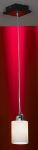 LSF-6116-01 LUSSOLE Подвесной светильник из серии Caprile, хром, венге, 1 плафон       