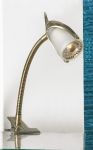 LST-3924-01 LUSSOLE Настольная лампа из серии Venezia, 1 плафон, античная бронза, белый