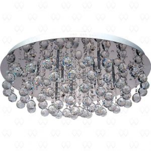 244018015 MW-Light Люстра потолочная стиль Crystal, коллекция Каскад