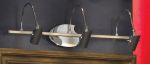 LSQ-0411-03 LUSSOLE Подсветка для картин из серии Luino, 3 лампы, серебряный металлик, хром 
