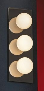 LSQ-8901-03 LUSSOLE Светильник для ванной из серии Malta1, 3 плафона, хром, белый 